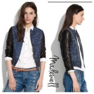 MADEWELL Shimmerweave Bomber Jacket